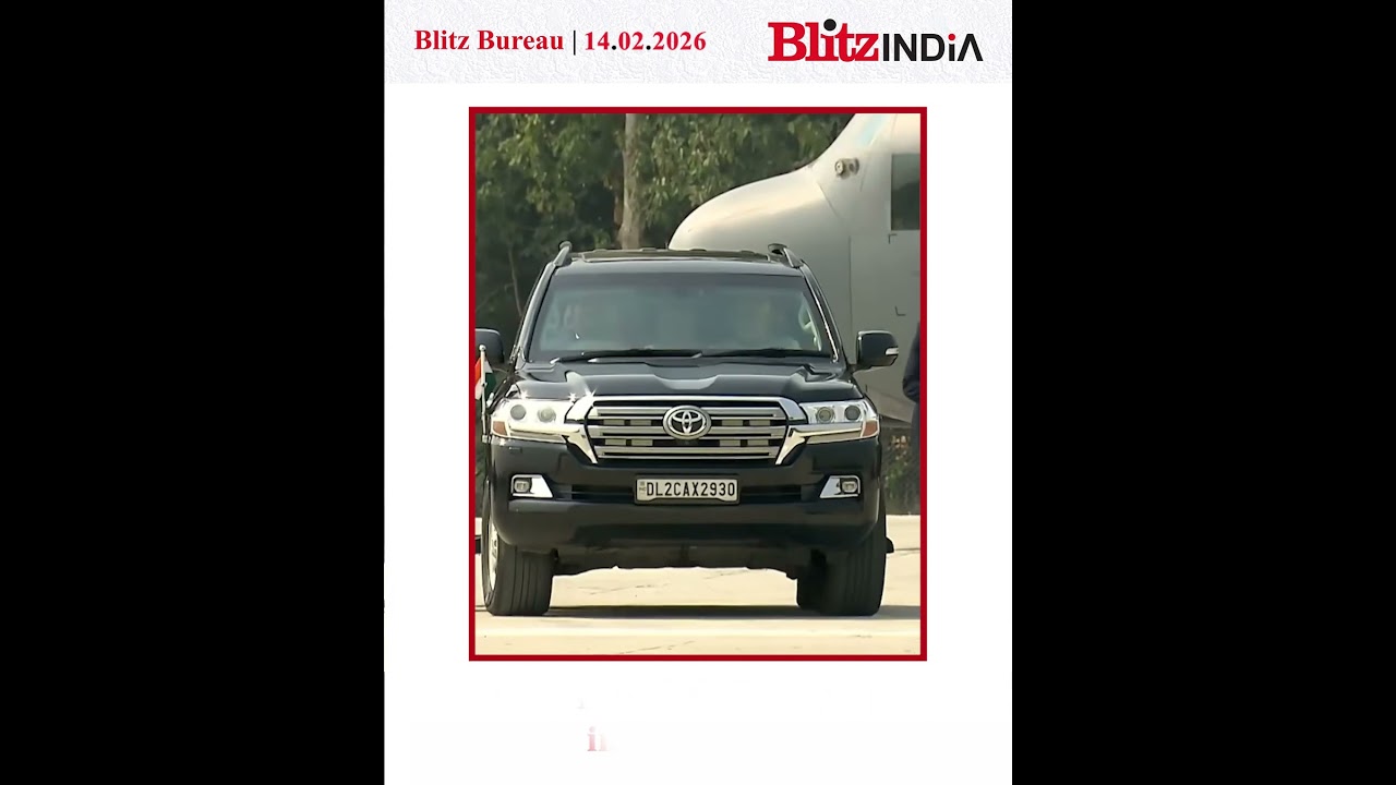 PM Modi landed at Emergency Landing Facility | #hindinews #blitzindia #latestnews #news