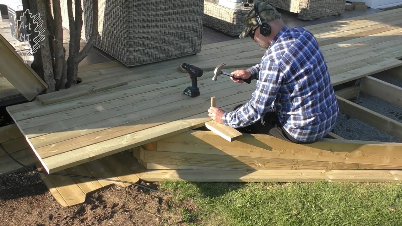 Building a Wooden Deck - Easier and Faster Way