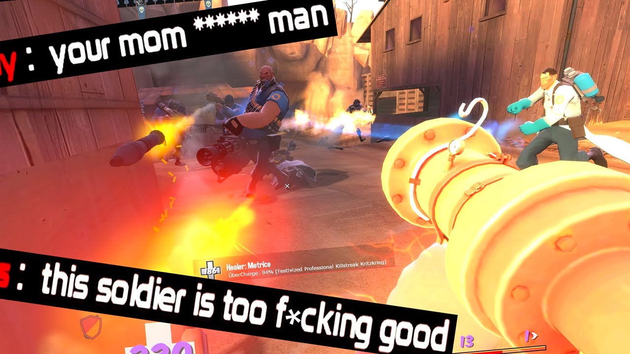 Beggar's BAZOOKA Power! - TF2 Soldier Gameplay