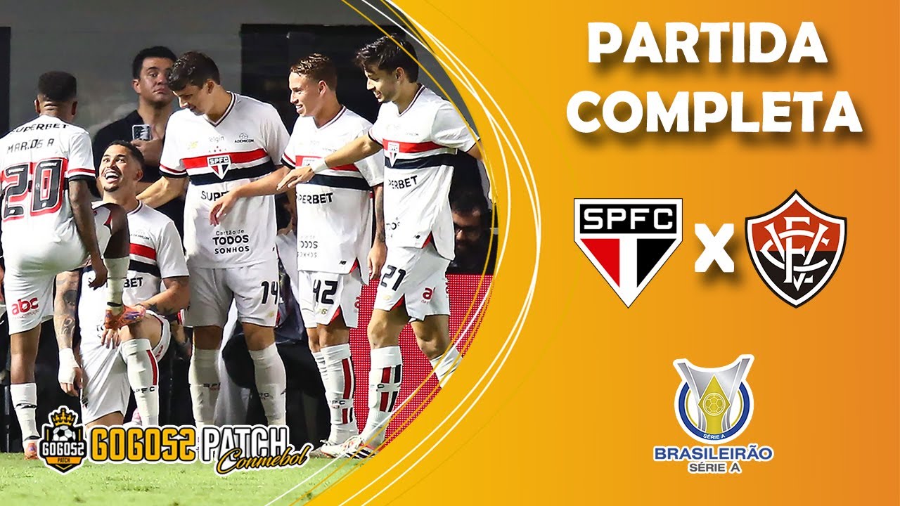 SÃO PAULO x VITÓRIA | PARTIDA COMPLETA – GOGOSZ PATCH CONMEBOL 2.0