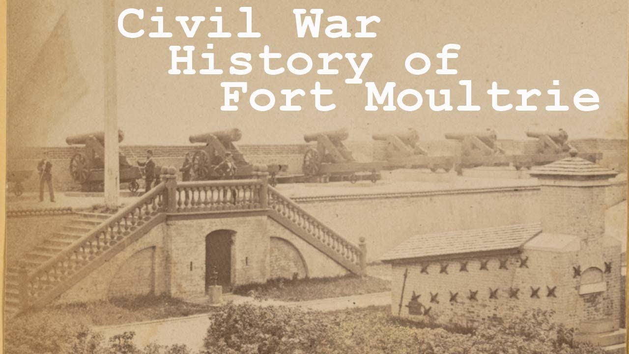 История Гражданской войны в Форт-Моултри (с фотографиями времен Гражданской войны)