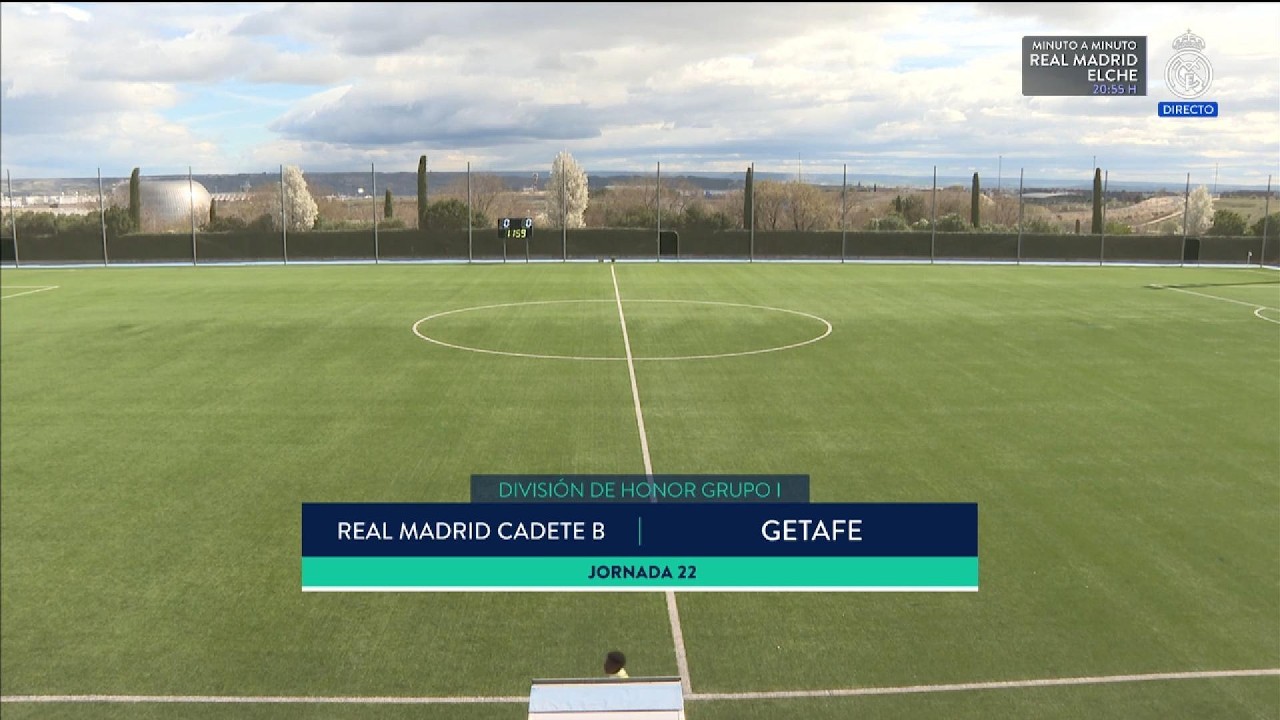 Real Madrid Cadete B - Getafe (J23 - D.H. Cadete) - RMTV