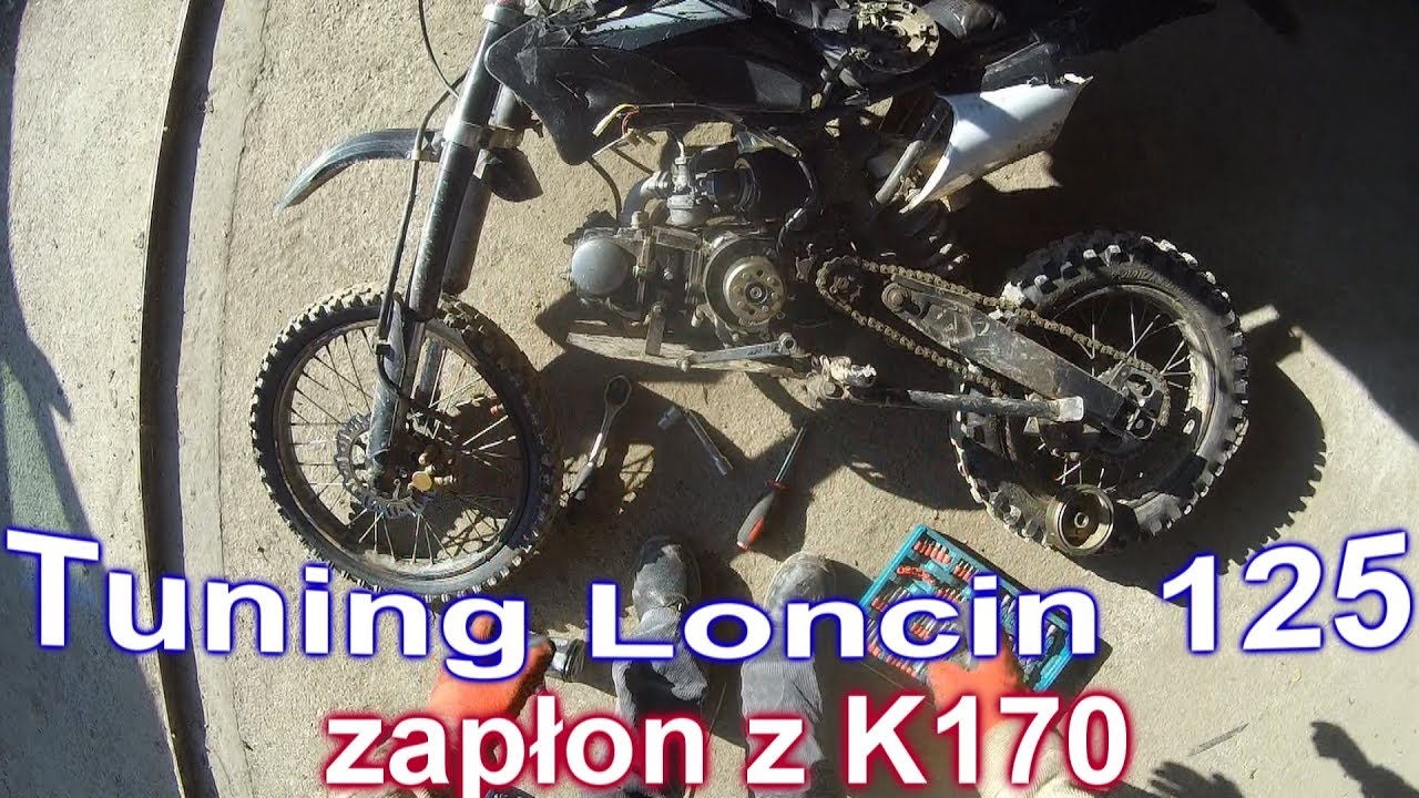Tuning Stator z K170 w Loncin 125 #1