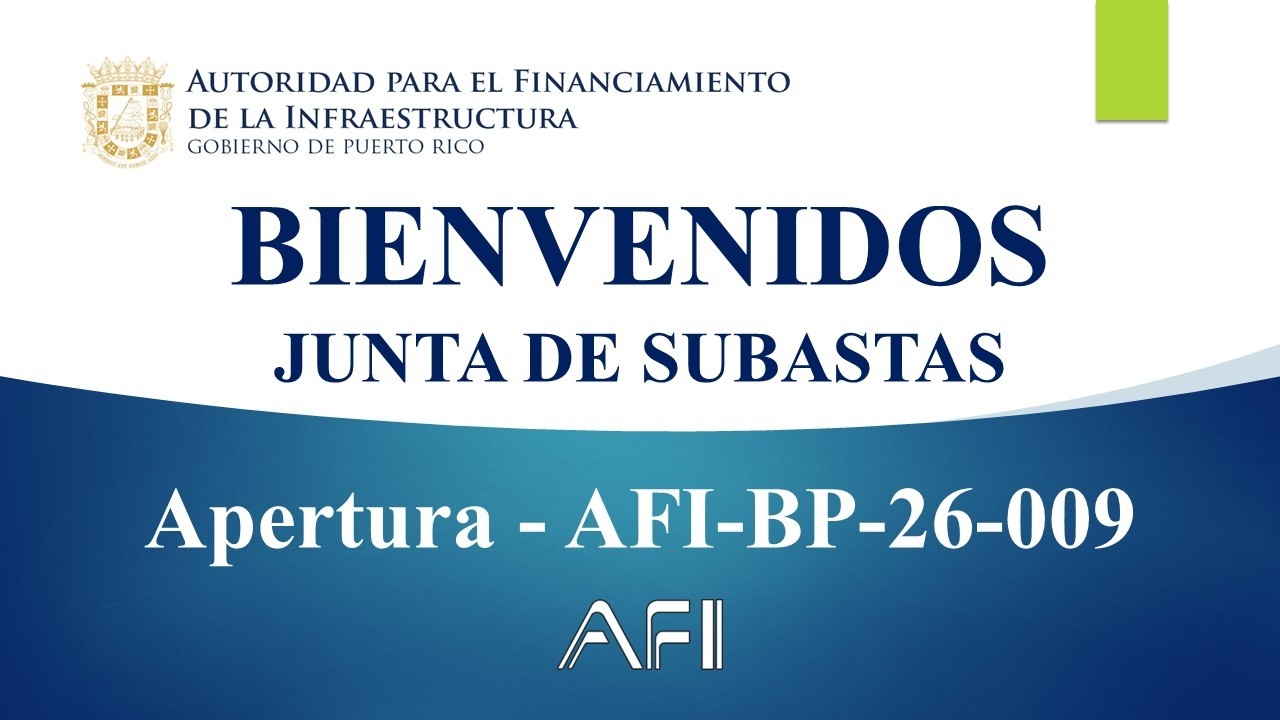 Apertura - AFI-BP-26-009