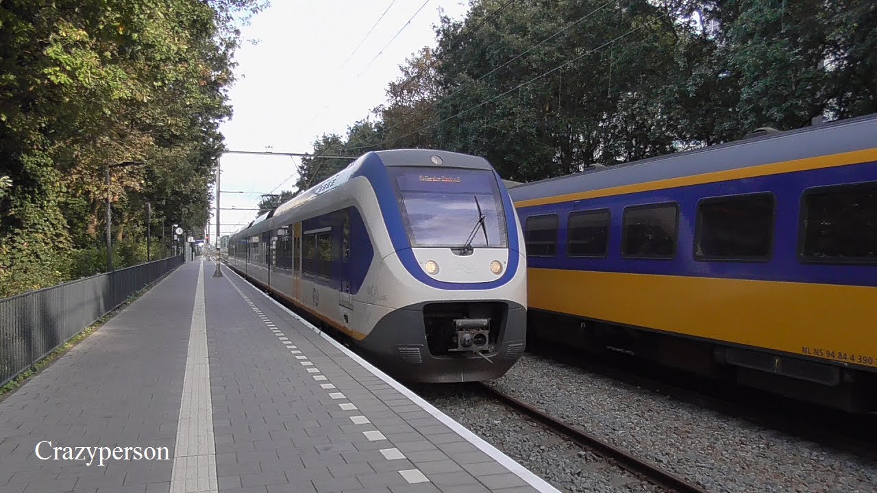 NS treinen ICMm en SLT op Rotterdam Alexander in 2019