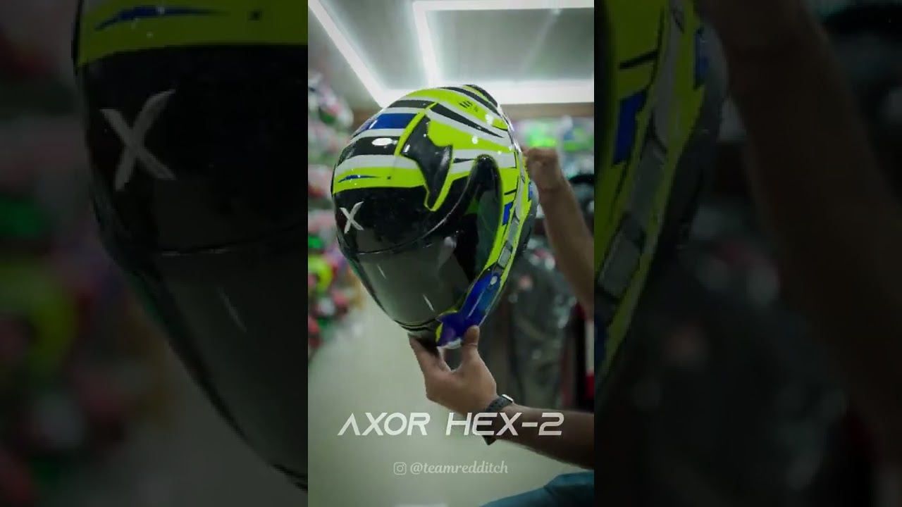 Axor Hex-2 | Neon Green Yellow | Helmet Below 5000