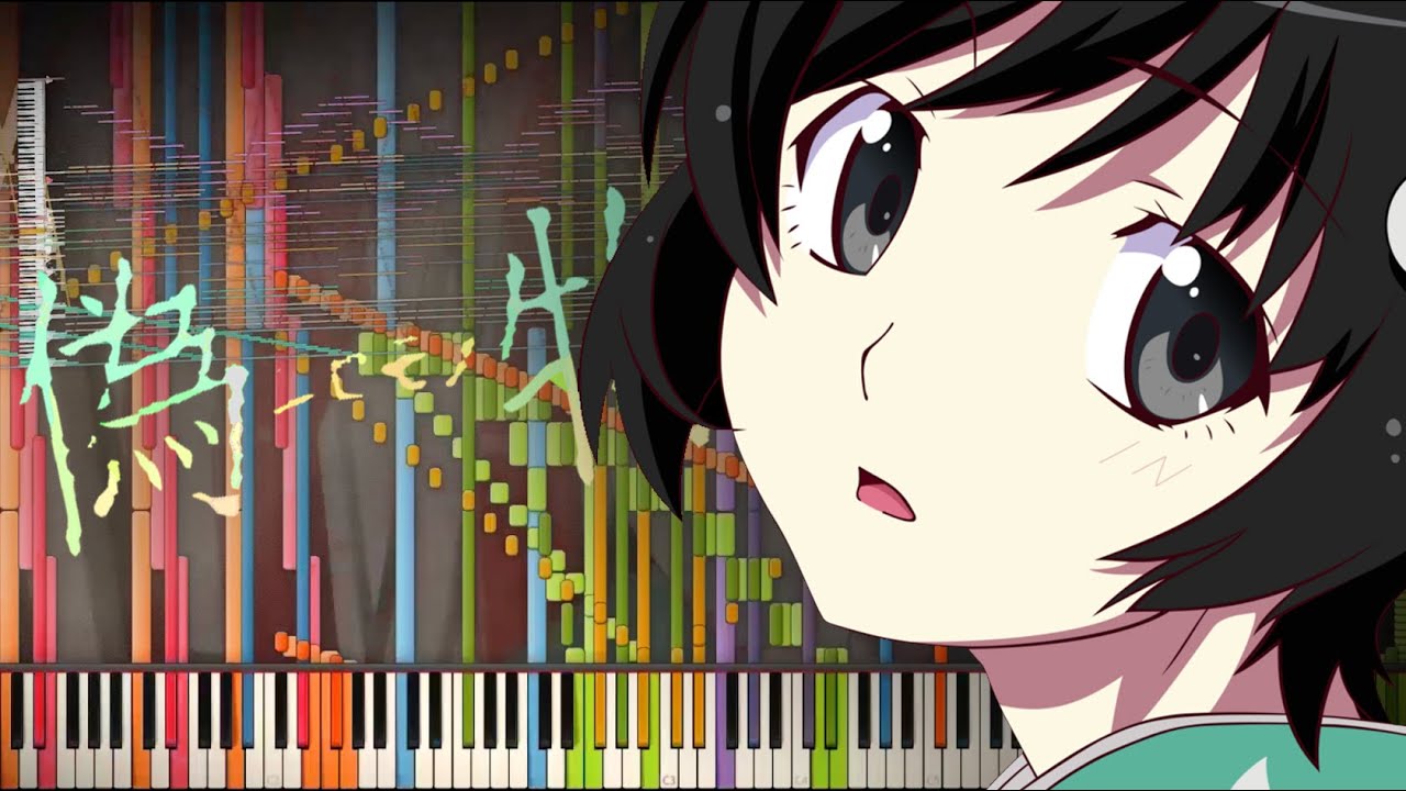 Synthesia: Nisemonogatari / 偽物語 - Platinum Disco / 白金ディスコ | 52,000 Notes | 백금디스코 검은악보 | Black MIDI