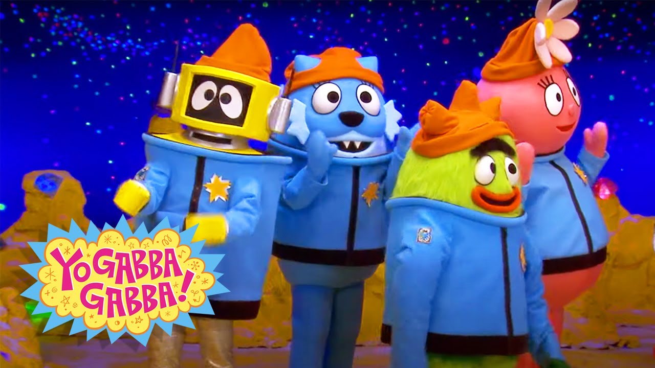 Meeting Aliens in Space  | 1 Hour of Yo Gabba Gabba! | Show for Kids