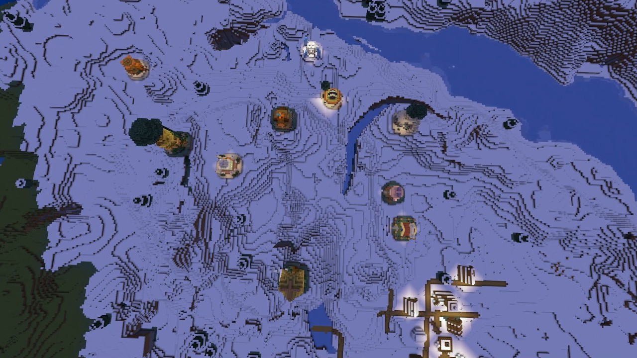 cuidando de vários pets e criando suas casas no minecraft