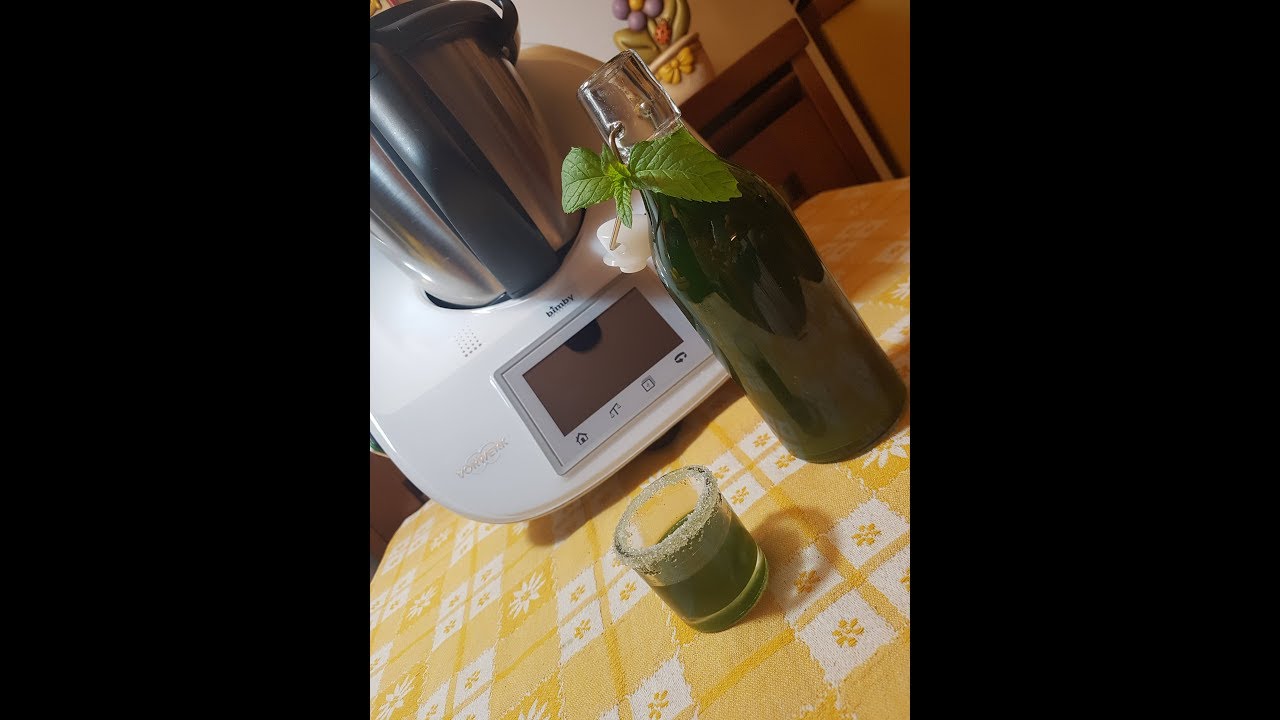 Sciroppo di menta per bimby TM6 TM5 TM31