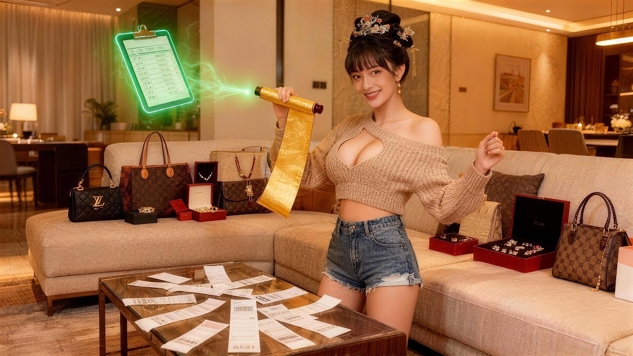 窮兒媳意外獲得神奇金軸，使得名牌堆滿屋，勤儉婆婆看呆了！本以為婆媳大戰一觸即發，沒想到後面竟發生這種事？
