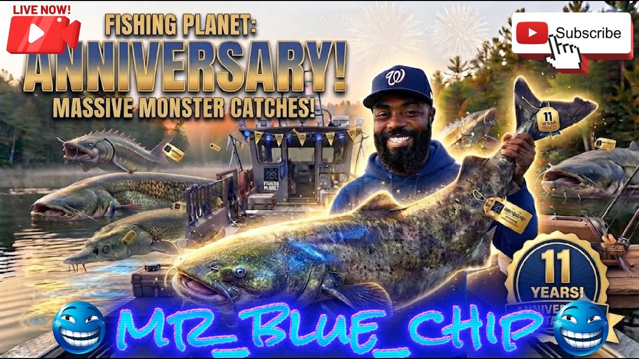 Fishing Planet - 11th Anniversary Event 🎣🎮🫡