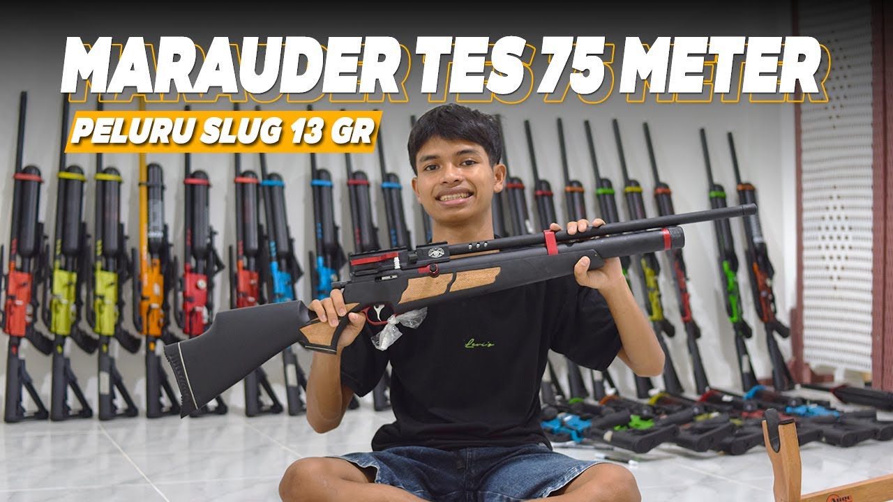 HARGA SENAPAN ANGIN PCP BENJAMIN MARAUDER OD 38 TES 75 METER AKURASI JOS TERBARU DI 2024