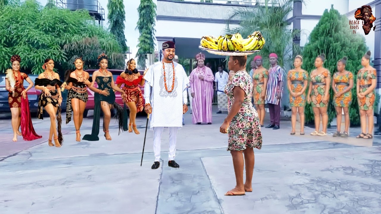 She Came To Sell Fruit At The Palace When The Prince Saw Her And Fell Deeply In Love -Nigerian Movie