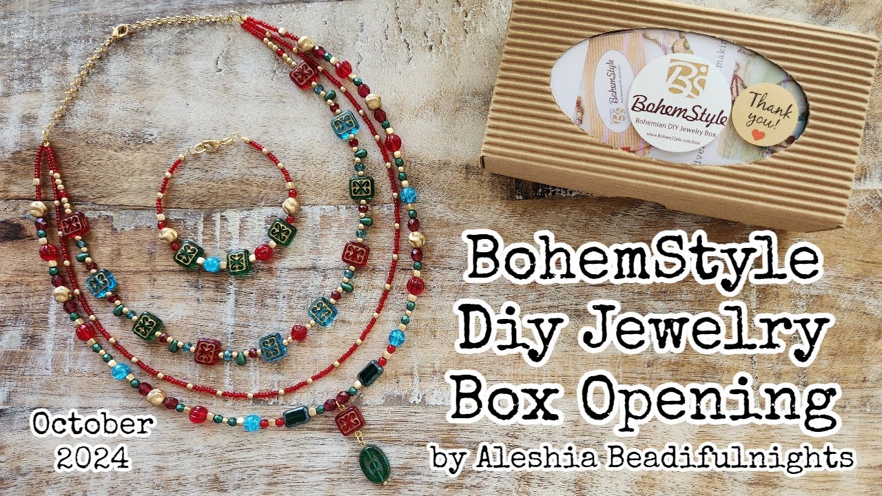 BohemStyle Diy Jewelry October 2024 Box Opening
