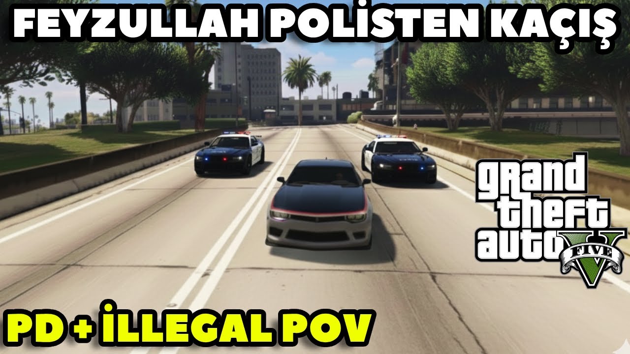 FEYZULLAH POLİSTEN KAÇIŞ THEO KURTARIYOR | PD + İLLEGAL POV |  EİGHTBORN RP GTA V EFSANE KAÇIŞ