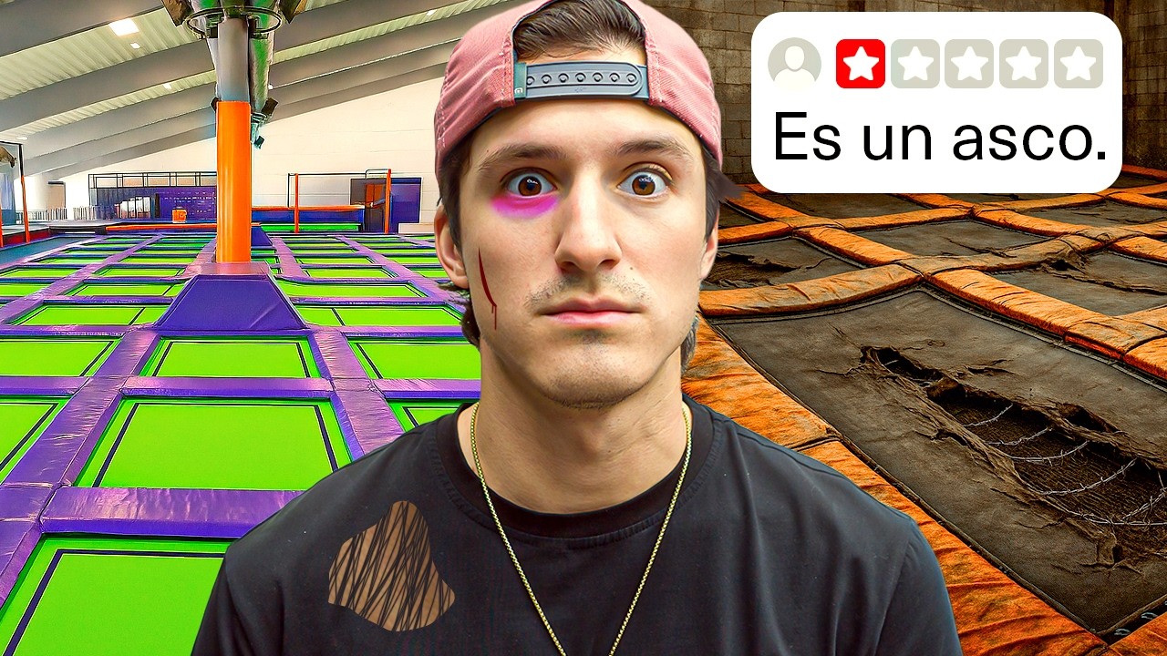 EXPONGO EL MEJOR PARQUE DE TRAMPOLINES