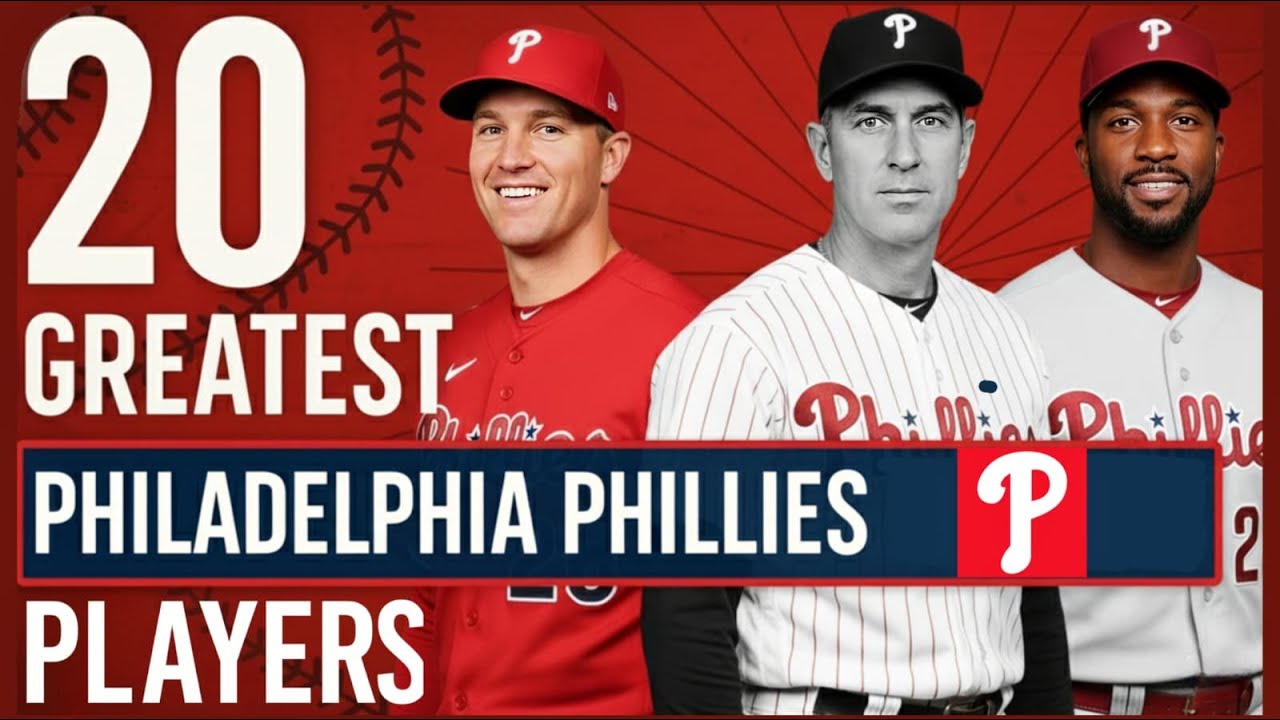 20 GREATEST Philadelphia Phillies Players of All Time