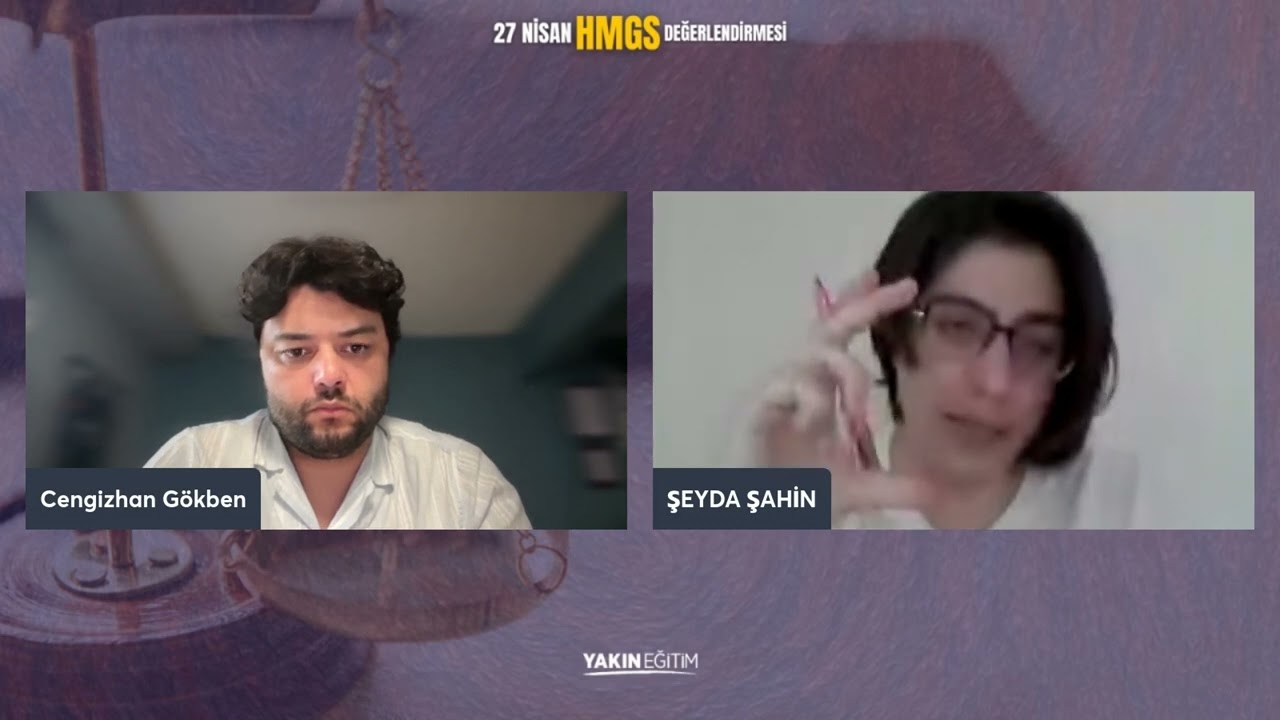 2025 HMGS/1: Medeni Usul Hukuku - Avukatlık Hukuku - Borçlar Hukuku değerlendirildi.