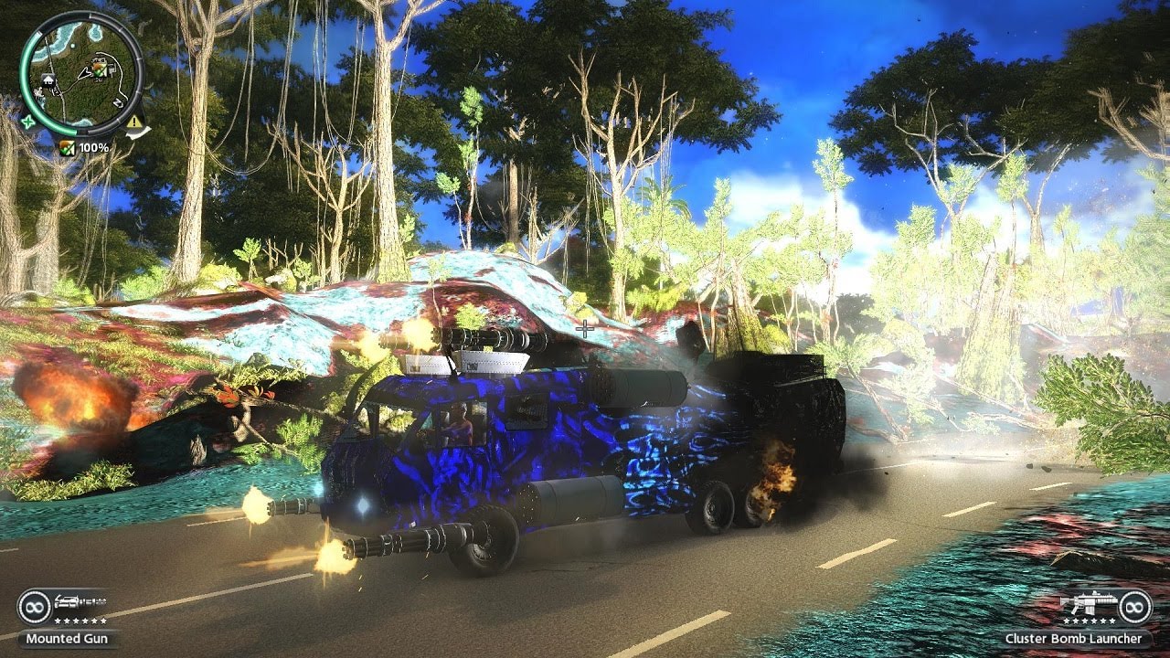 Just Cause 2 Crazy Vehicle Mods HD