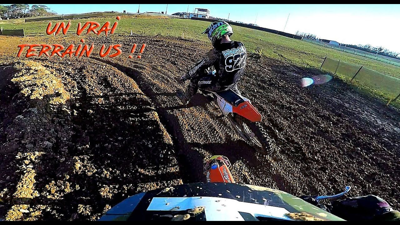 125 SX sur un TERRAIN  US