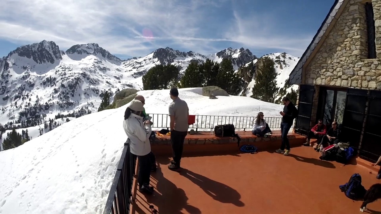 Pujada hivernal a Amitges amb raquetes 2017