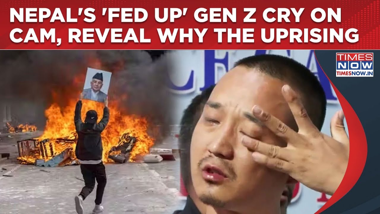 Nepal's 'Fed Up' Gen-Z Cry On-Cam Amid Viral Scenes Of Horror: What's Behind Historic Uprising?