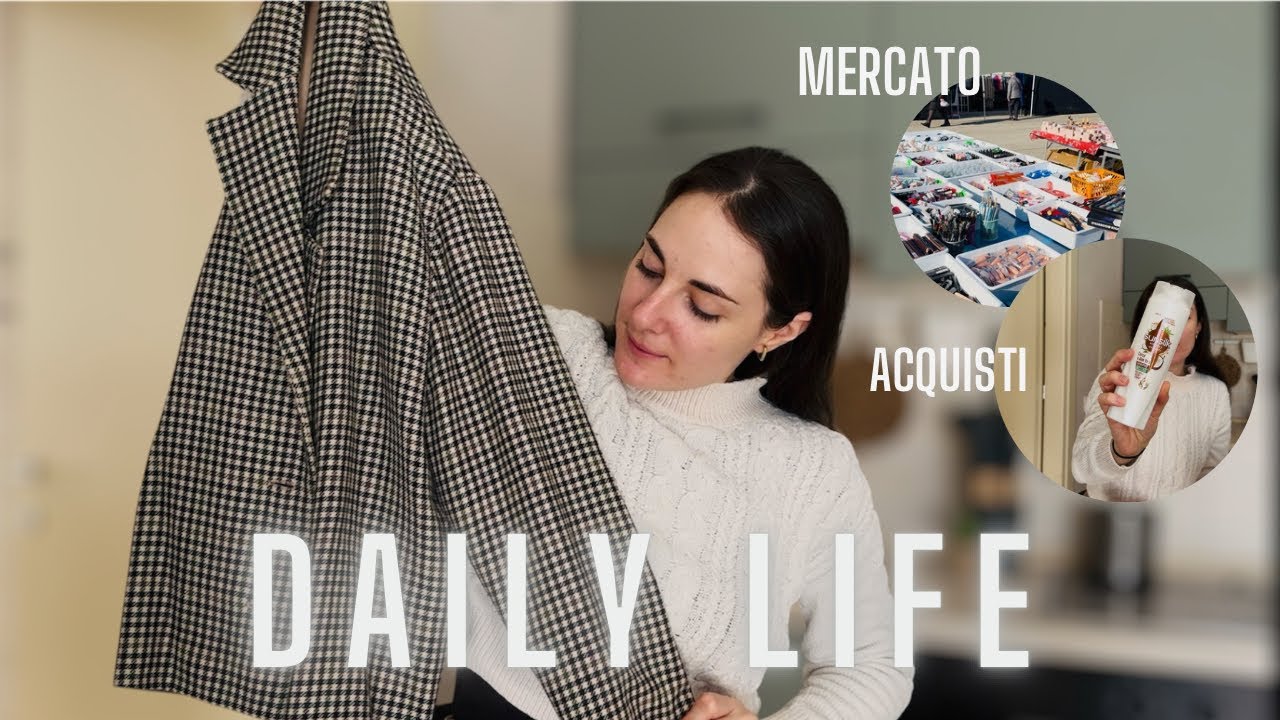 VLOG | ACQUISTI AL MERCATO 🛍️ | SVUOTA LA SPESA