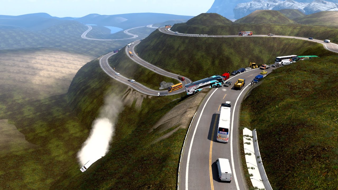 World’s Most Dangerous Roads | Deadliest Roads | Death Serpentines  Double Decker Bus | Deadly Roads