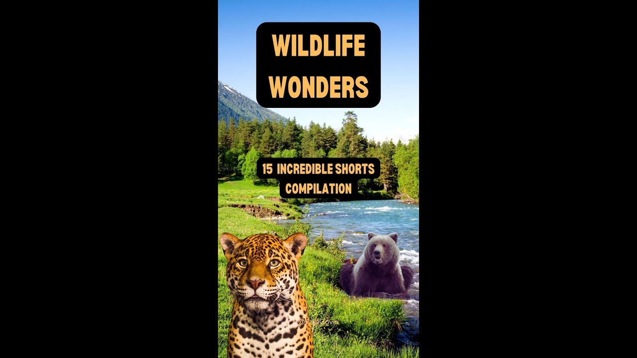 🌿 Wildlife Shorts Livestream | 15 Rare Animal Moments |  Loop and Enjoy