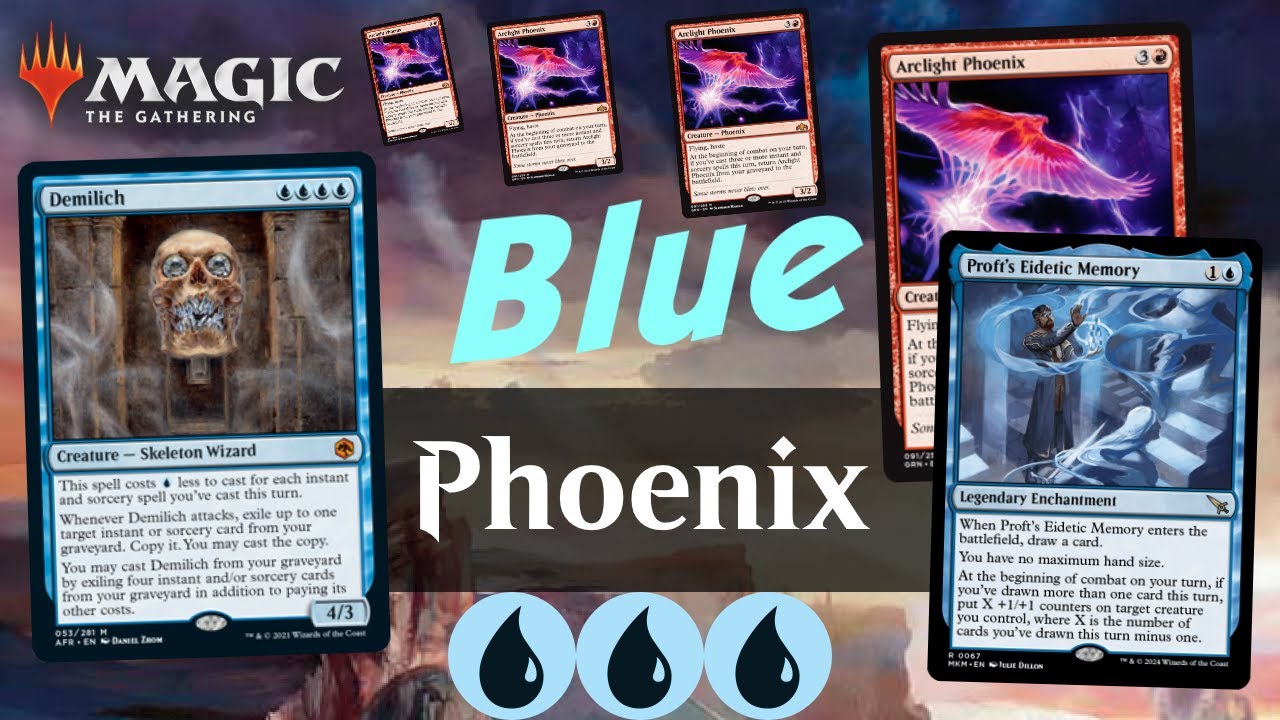 Phoenix goes Blue with Demilich | MTG Pioneer & Explorer