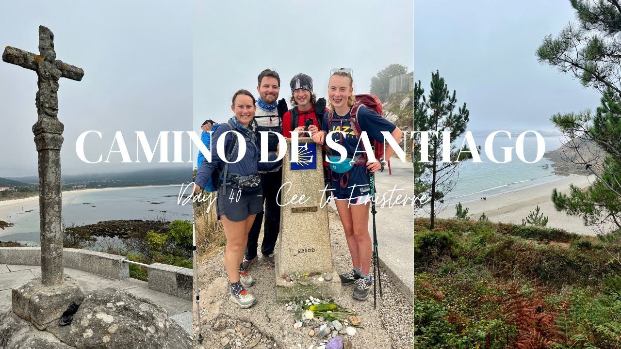 Day 40 FINAL DAY! | Camino de Santiago 2022 | Cee to Finisterre | 15km