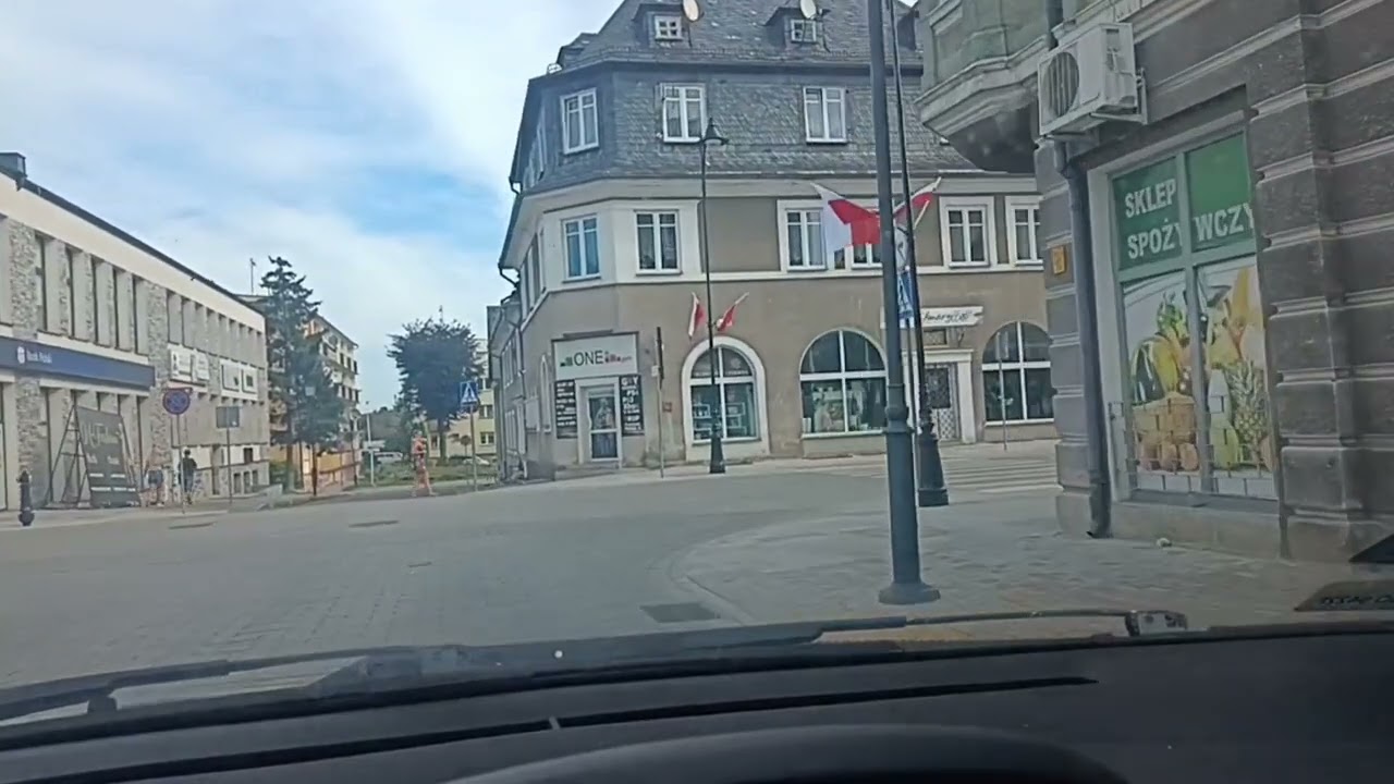 Działdowo; Dworzec PKP - Rynek