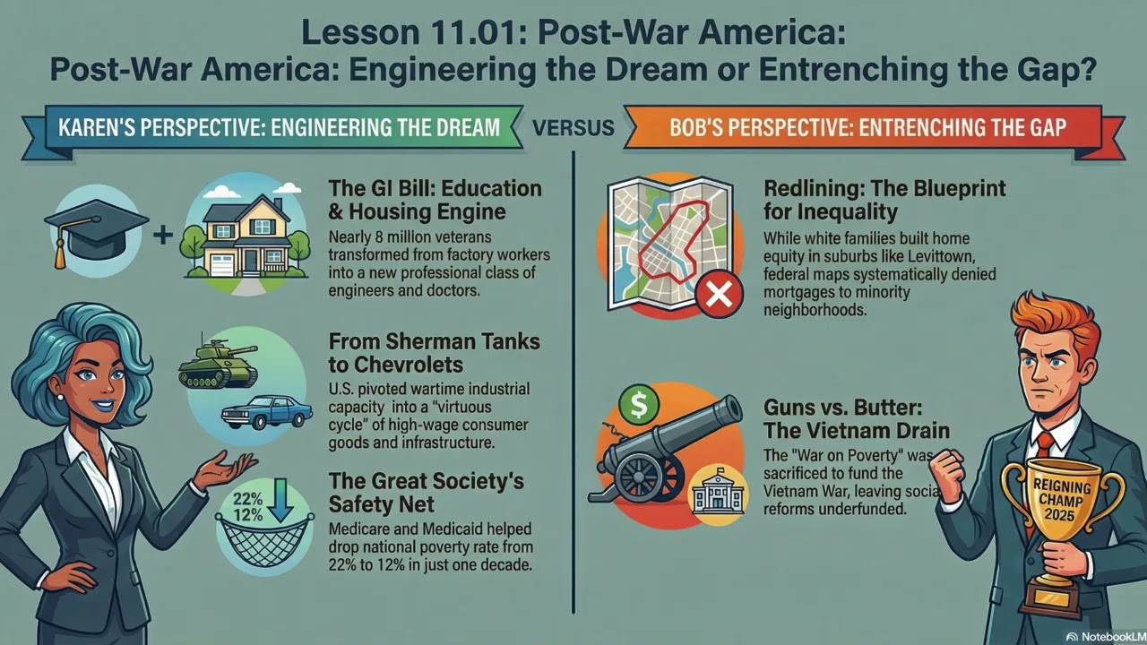 Lesson 11.01: Post-War America Debate