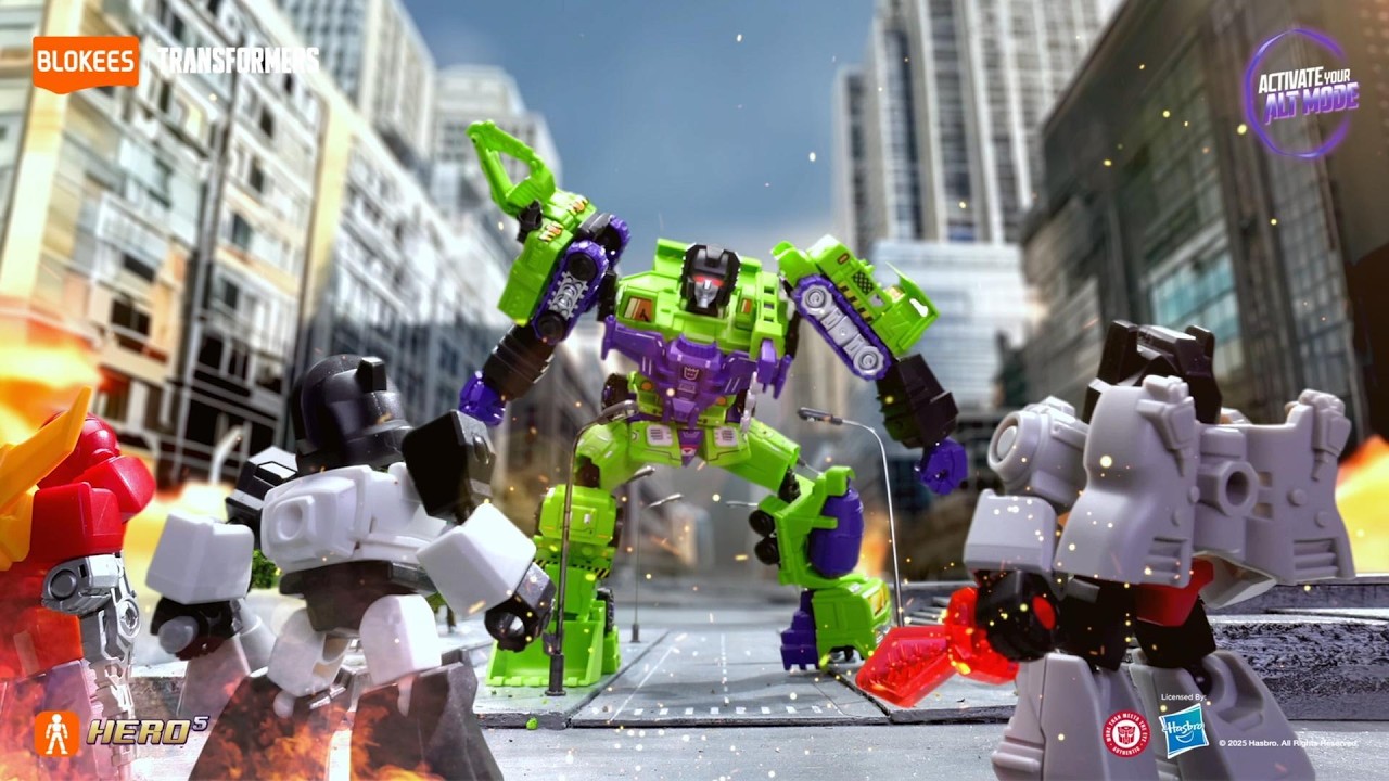 Witness the Rise of Blokees Devastator!
