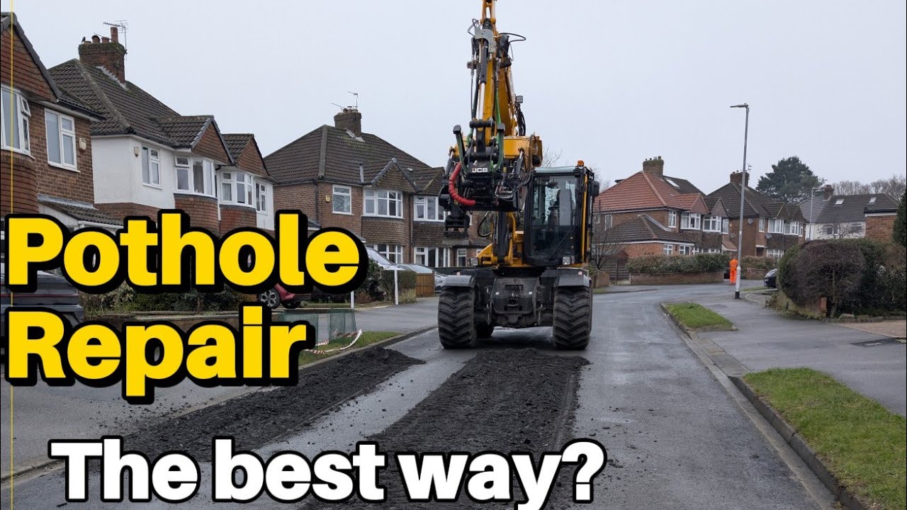 JCB Pothole Pro Repair, the Pro way