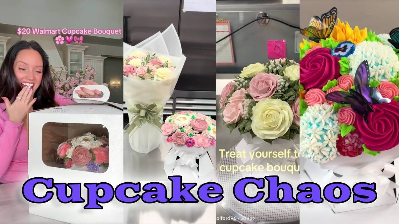 Walmart Upsets Boutique Bakers With Viral Cupcake Bouquet