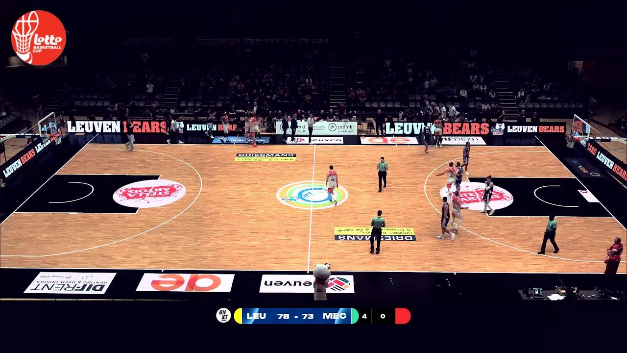 Stella Artois Leuven Bears vs. Kangoeroes Basket Mechelen - Game Highlights