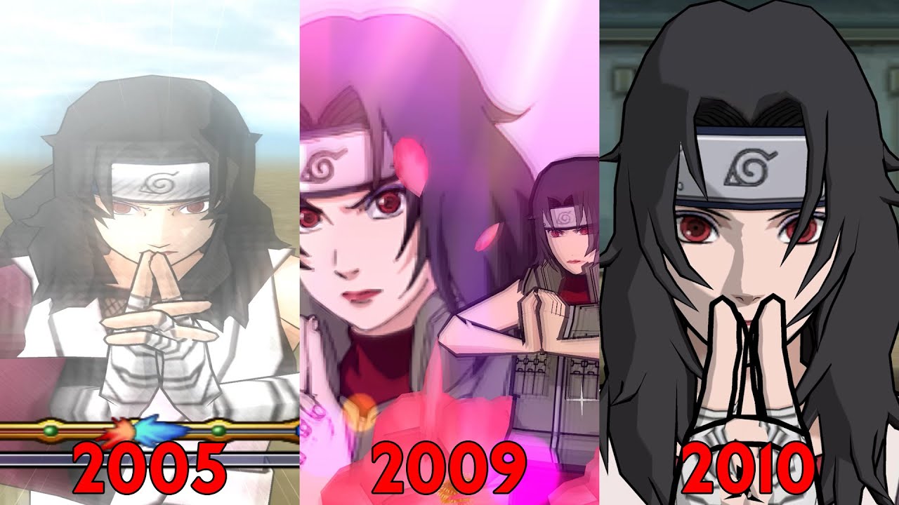 Kurenai Yuhi - All Ultimate & Team Ultimate Jutsu Evolution (60 FPS)