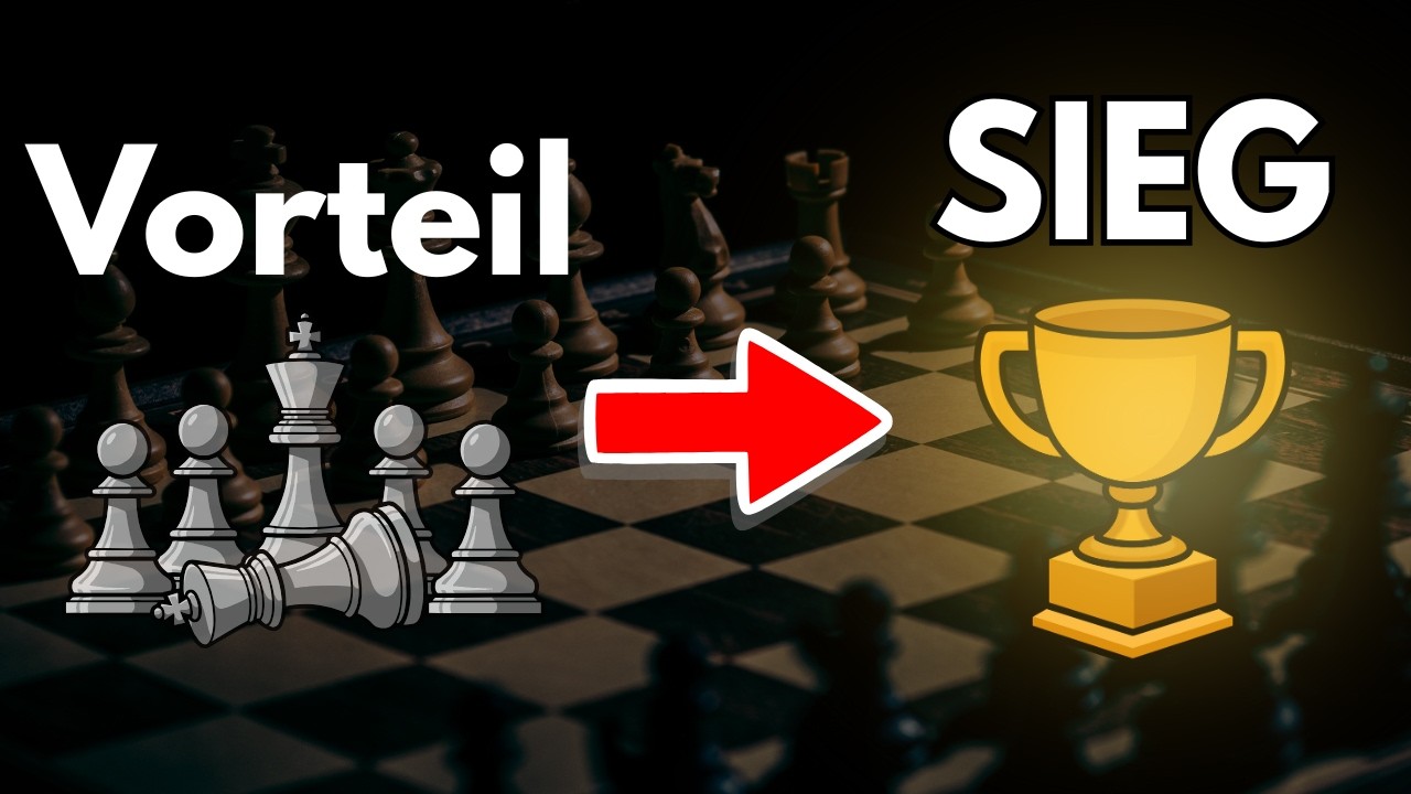3 Regeln, mit denen du im Schach deinen Vorteil zu einem Sieg machst!