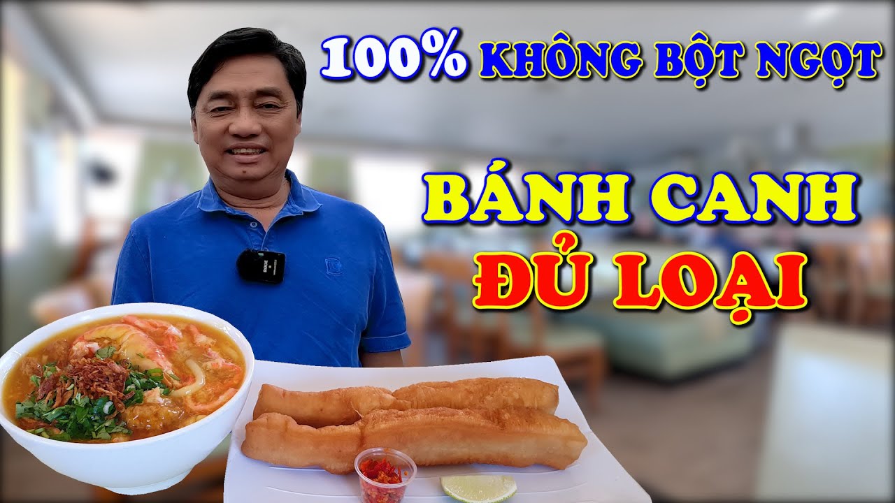 Quán bánh canh 100% không bột ngọt ở nam Cali, bán các loại bánh canh đặc sản của nhiều vùng miền VN