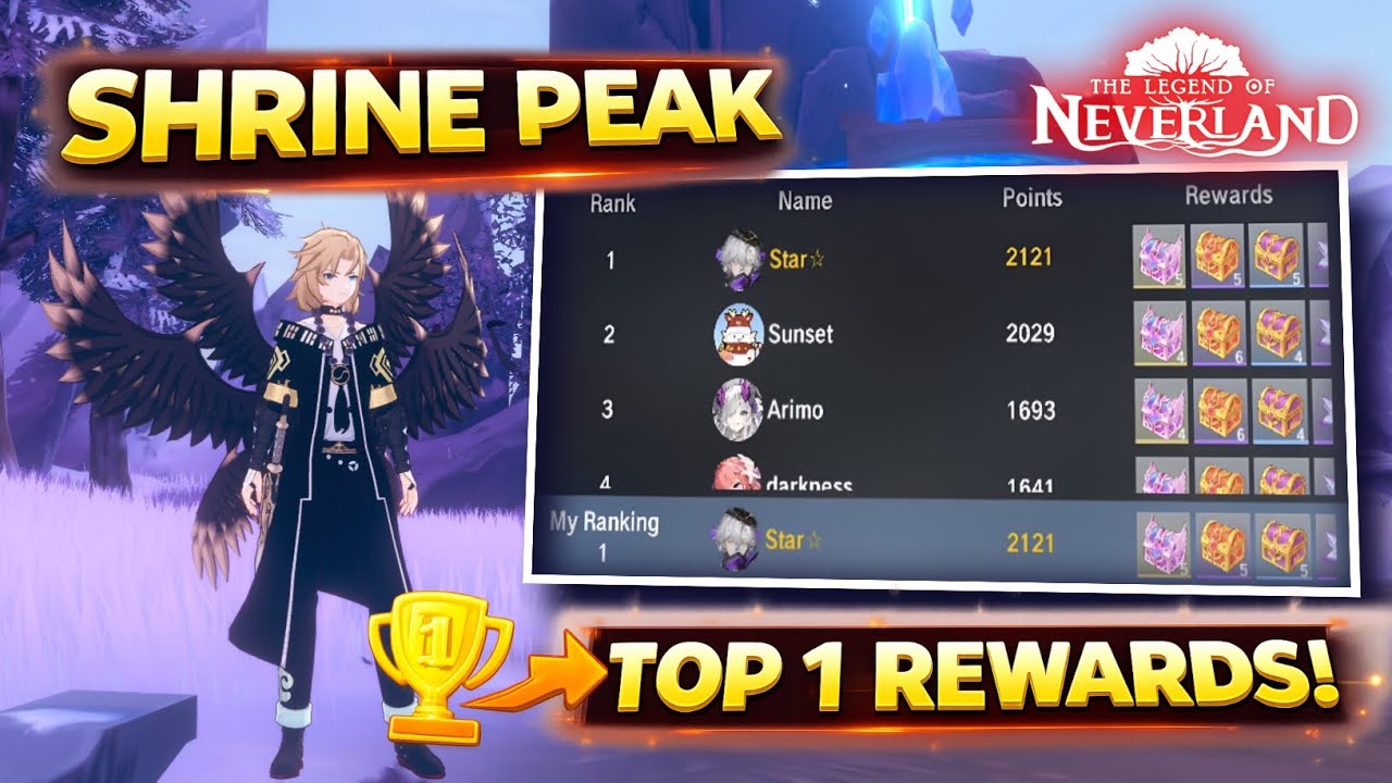 First Time = First Rank! 🔥 Shrine Peak Full Guide + Tips