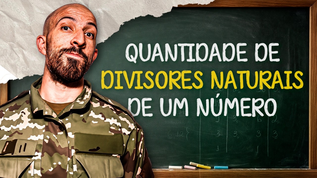 Quantidade de divisores naturais: Aula de Teoria dos Números p/ IME ITA
