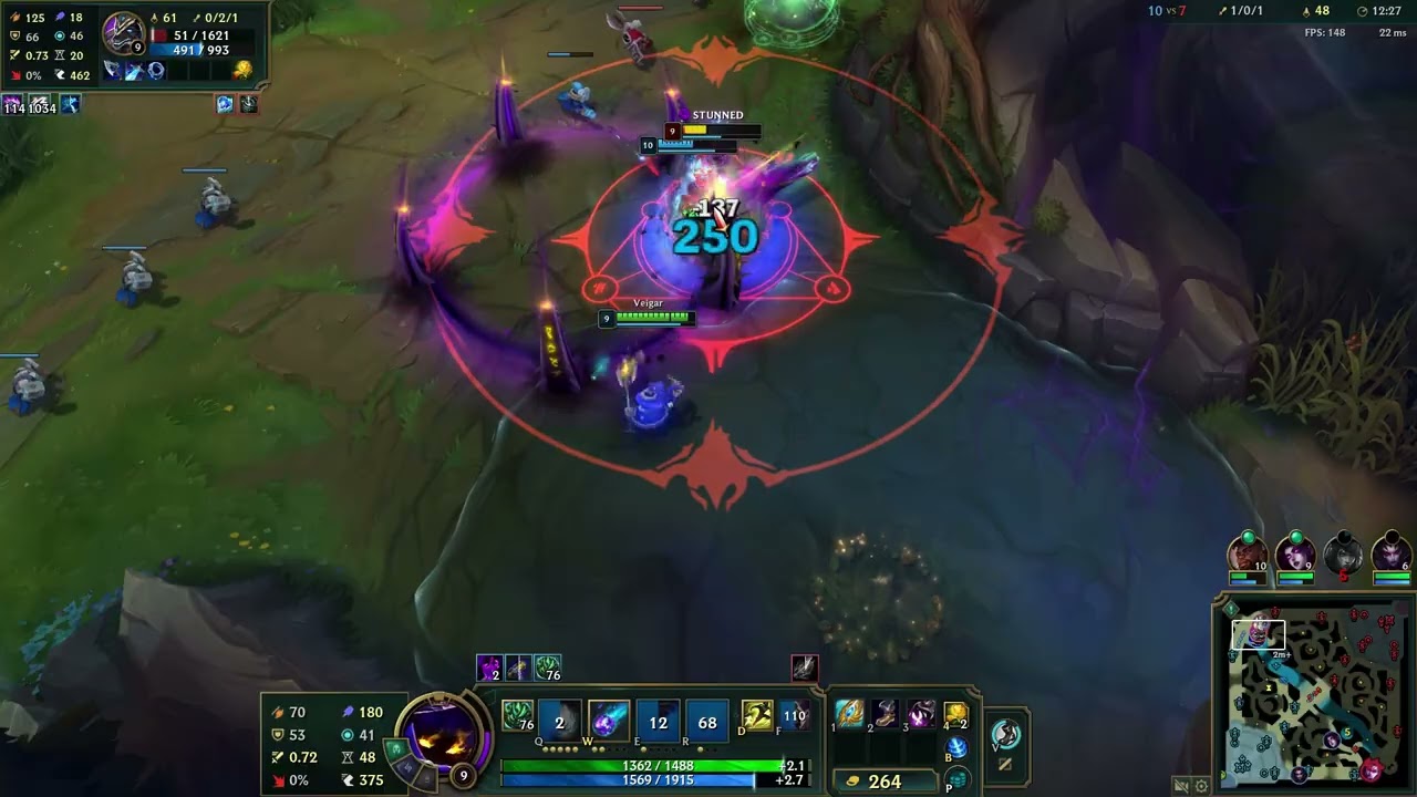 First timing veigar in ranked | League of Legends