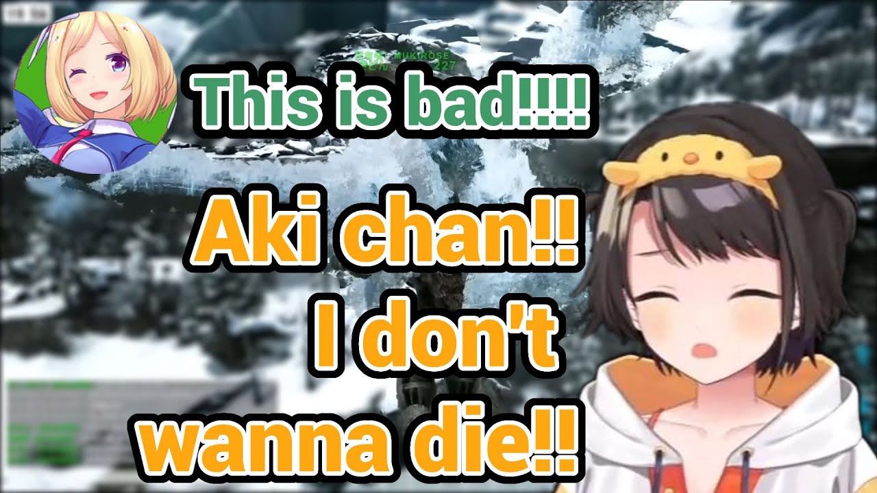 Ark Survival is a Horror Game to Subaru, Full Scream Adventure with Akirose in Hololive Ark!!!!!