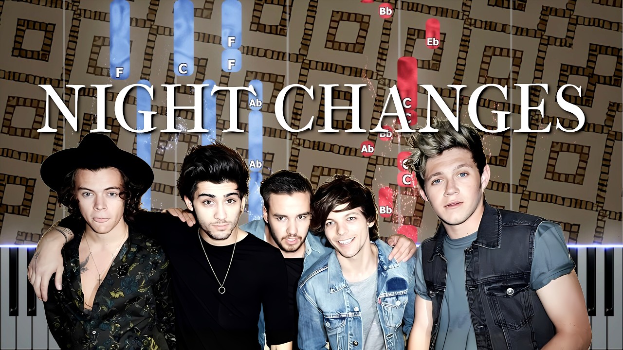 One Direction - Night Changes | Piano Tutorial