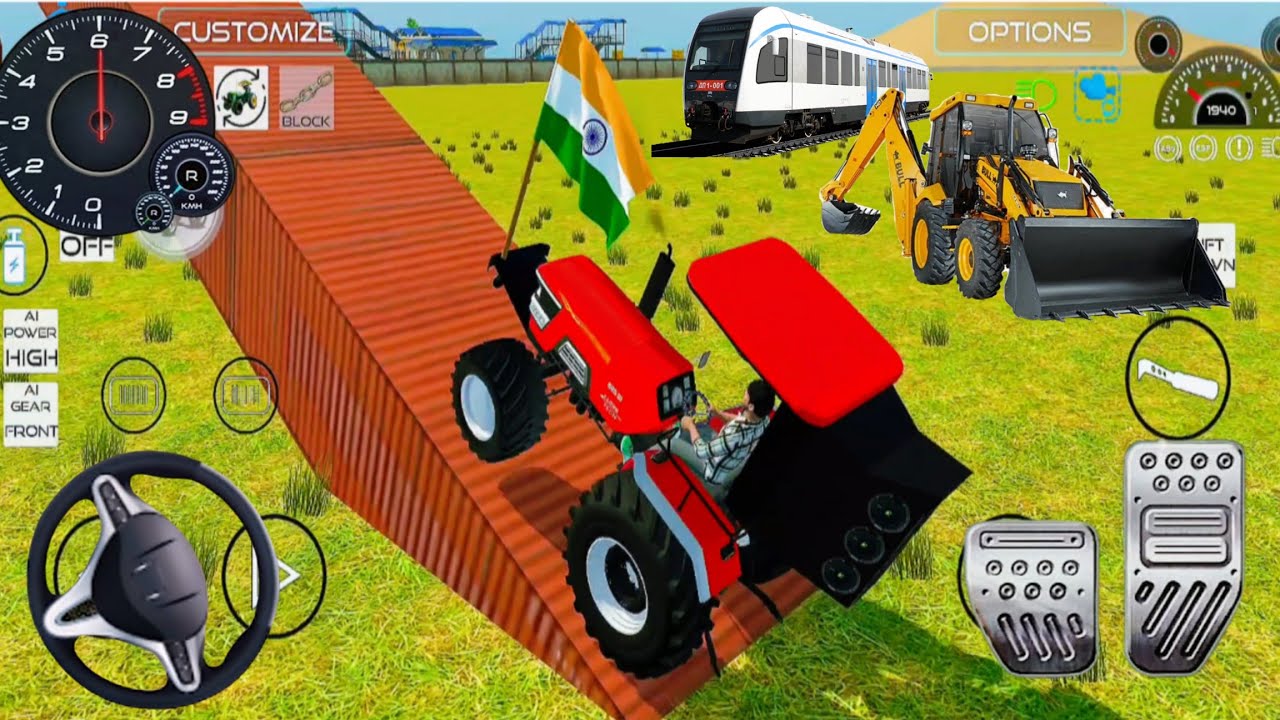 Track Load And Unload Part 31 #1million #tractorvideo #trending #viral #farming #like 