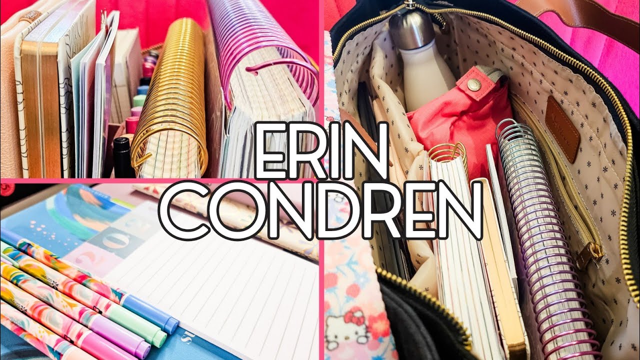 ✨NEW ERIN CONDREN HAUL✨ Organizers, Bags, & Holiday Gifts ✨