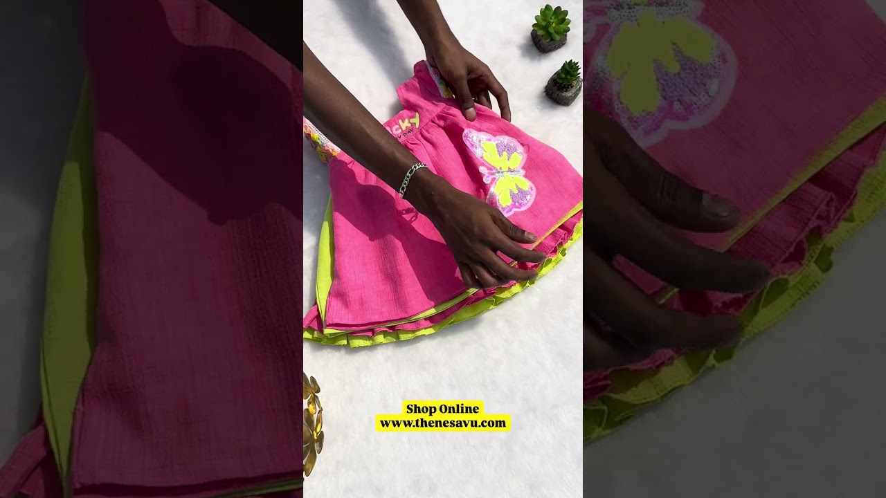 👉 உங்க Kidsக்கு Super Cute Cotton frock Sets 🌿🔥 Summer Special | The Nesavu – Just Landed!
