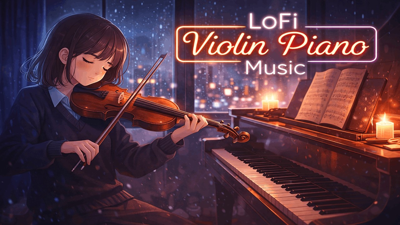 LoFi Violin Piano Music 🎻 [SAD SONGS]